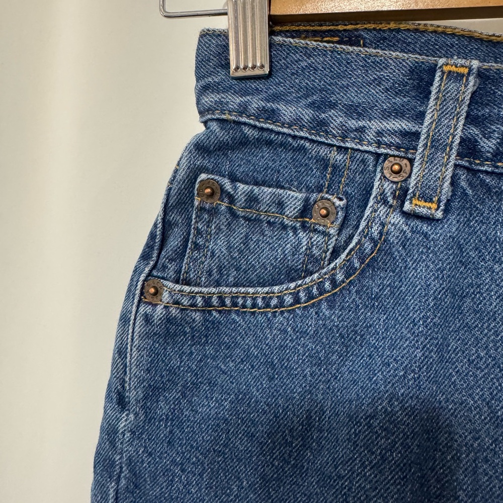 Levi's Girls Classic Blue Jean Shorts Size: 8 - Picture 2 of 7